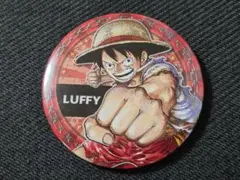 ワンピース　JF　ルフィ　缶バッジ