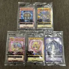 遊戯王 セブンイレブン限定キャンペーンカード5枚 コンプリート ハイチュウ