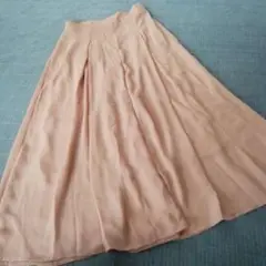 tocco closet ピンク ガウチョパンツ フレアシルエット
