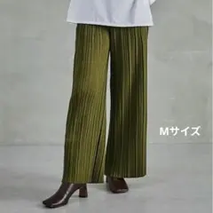 【reca】セミワイドプリーツパンツ