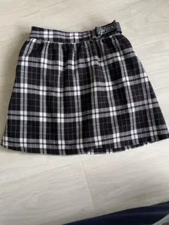スカート　チェック　子ども　150