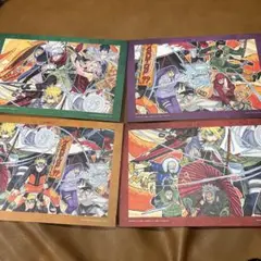 ナルト 一番くじ　色紙 4枚セット