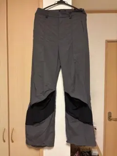[NUMQUAM]gear tech flare trousers