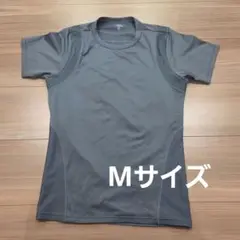 【UNIQLO BODYTECH】グレー 半袖 スポーツTシャツ Mサイズ