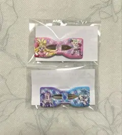映画　キミとアイドルプリキュア 前売り 特典 リボンクリップ セット　非売品