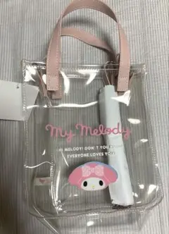 My Melody クリアショルダーバッグ