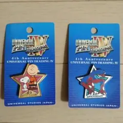 ★新品 未開封★スパイダーマン スヌーピーピンバッジ 4周年記念