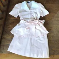 ROPE　ピンク ラップスタイル スーツ　90年代　バブリー