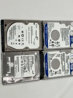WD Seagate TOSHIBA 1,000時間以下　4枚組 P2
