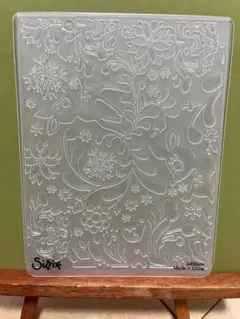 Sizzix 花とバンビエンボスフォルダー