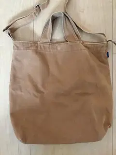 BAGGU リサイクルコットン100% 2WAY ショルダーバッグ