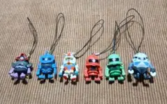 ガンダムストラップ6個セット