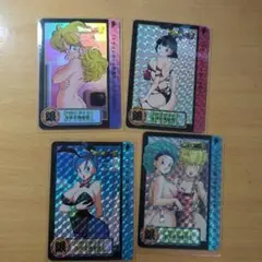 ドラゴンボール　セクシーカード　4枚セット