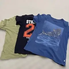 男の子Tシャツ3枚（少し難あり）