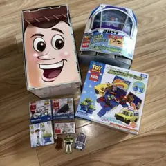 新品同様トイストーリー　トミカセット　アンディルーム　・ピザプラネットトラック トミカ トイ・ストーリー お店に変身! ピザプラネット・トラック