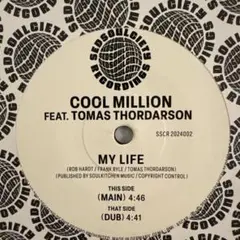 Cool Million feat Tomas Thordarson 7インチ