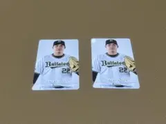 オリックス・バファローズ トレーディングカード 九里亜蓮