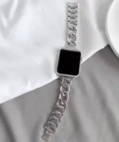 大特価⭐Apple Watch チェーンベルト42mm/44mm ユニセックス