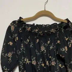 花柄 2way フリル オフショル ブラウス レディース wego