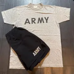 u.s.armyトレーニングシャツパンツ上下セットヴィンテージ80sMサイズ
