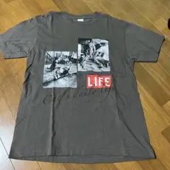 LIFE Printstar ライフ　Tシャツ Ｌ　希少　かっこいい　レア