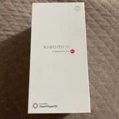 【8/3発送可 新品未開封】Xiaomi 15 12GB+256GB