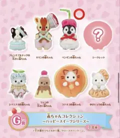 赤ちゃんコレクション ハッピースイーツシリーズ ペンギン　シルバニア　くじ　半券
