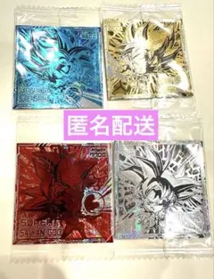 ドラゴンボール　超戦士シールウエハース超　悟空スペシャル　4枚
