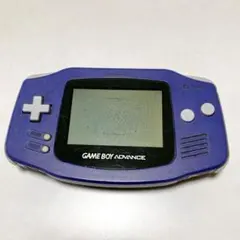 ジャンク　ゲームボーイアドバンス 紫　本体のみ　Nintendo