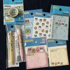 DAISO たまごっち 文房具８点セット