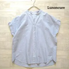 Lugnoncure ルノンキュール 綿ヘンプスキッパーシャツ F