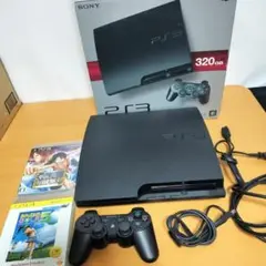 ☆美品☆SONY PS3 320GB 本体 コントローラー 2本のゲーム付き