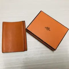 エルメス 手帳カバー アジャンダカバー GM オレンジ