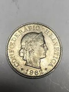 【美品】1968 スウェーデン 5FR コイン ヘルヴェティカ 2025年最新】銀貨 HELVETICAの人気アイテム - メルカリ