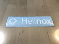 helinox ヘリノックス 1枚 カッティングステッカー 白 ホワイト