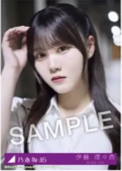 乃木坂46 伊藤理々杏 Same numbers 生写真　乃木坂配信中