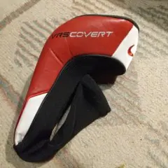 ドライバー用ヘッドカバー 赤と白
