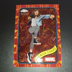 2025 Topps Chrome Marvel アメリカ・チャベス限定/100