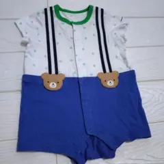 【土、日 限定価格】ミキハウス　ロンパース 70