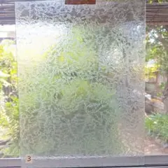 結霜板硝子　膠板硝子