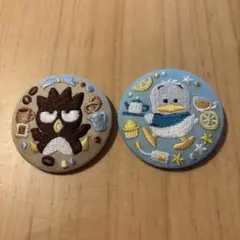 サンリオキャラクター ピンバッジ 2個セット