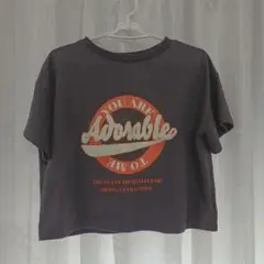 YOU ARE ADORABLE Tシャツ 　ダークグレー