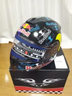 新品未使用　Red Bull フルフェイスヘルメット　シールド保護フィルム付　L 2025年最新】REDBULL ヘルメット・シールドの人気アイテム