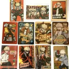 爆豪勝己　カード　シール　まとめ売り　僕のヒーローアカデミア　ヒロアカ