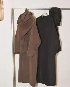 todayful Stole Wool Coat