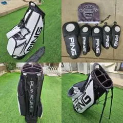 ☆彡値下げ限界☆PING  HOOFERTOURスタンドバッグ＆フルカバーセット 2025年最新】HOOFER tourの人気アイテム - メルカリ