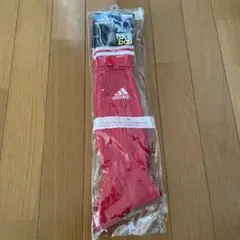 adidas アディダス　サッカーソックス　25-27 赤白　新品未使用ま未開封