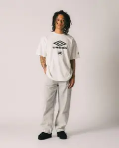 エディフィス UMBRO×LINEUP ロゴTシャツ M