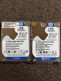 ☆2.5インチ HDD 1.0TB×2 計2点 ②