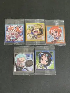 ワンピース ウエハース シール LOG.1 LOG.3 5種セット